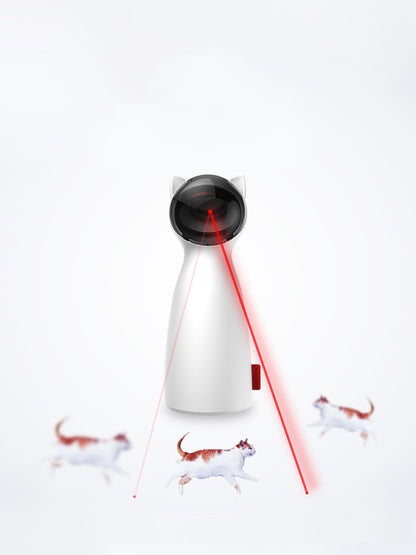 Automatic Cat Toys Interactive Smart Teasing Pet LED Laser Funny - shoptrendbeast.com