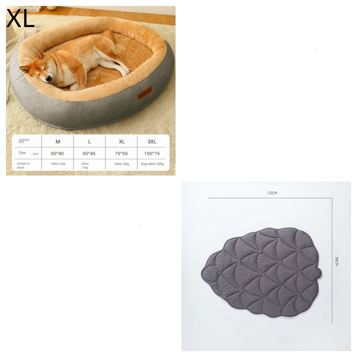 Removable And Washable Dog Bed Warm Cat Bed For Sleeping - shoptrendbeast.com