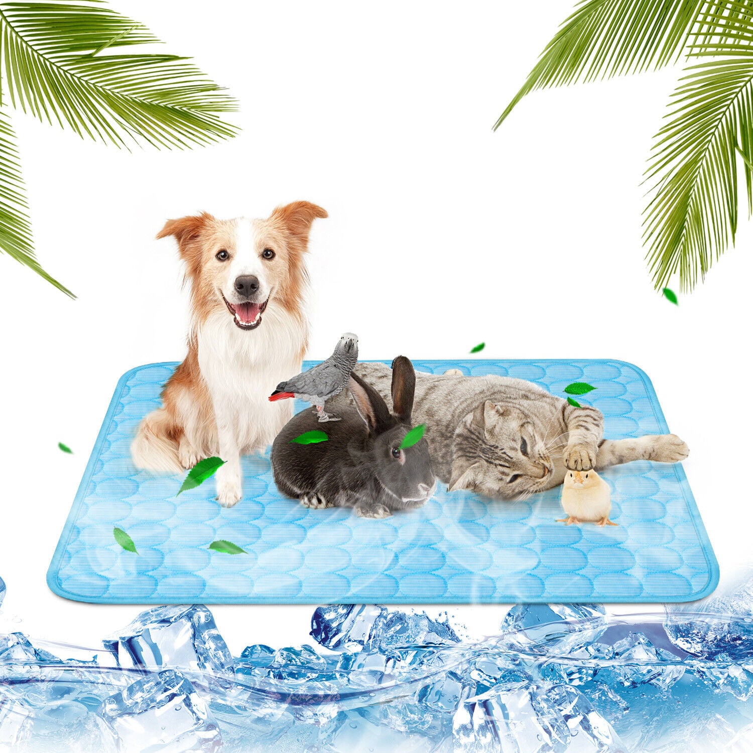 Pet Cooling Mat Cool Pad Cushion Dog Cat Puppy Blanket For Summer Sleeping Bed Dog Cooling Bed Pet Cooling Mat - shoptrendbeast.com
