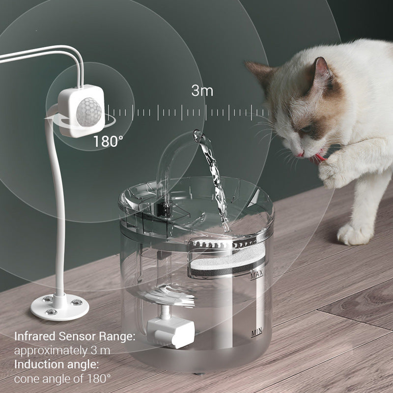 Pet Water Dispenser Automatic Circulation Smart Cat - shoptrendbeast.com