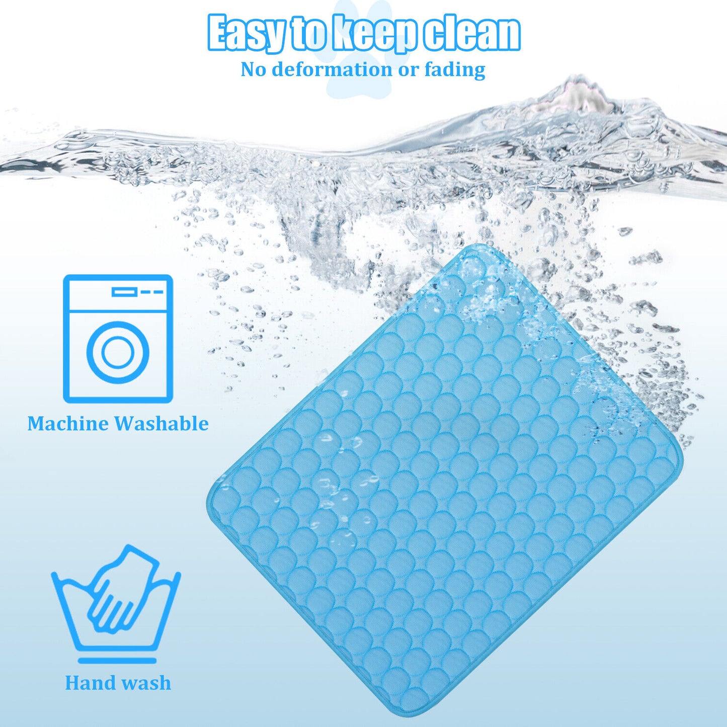 Pet Cooling Mat Cool Pad Cushion Dog Cat Puppy Blanket For Summer Sleeping Bed Dog Cooling Bed Pet Cooling Mat - shoptrendbeast.com