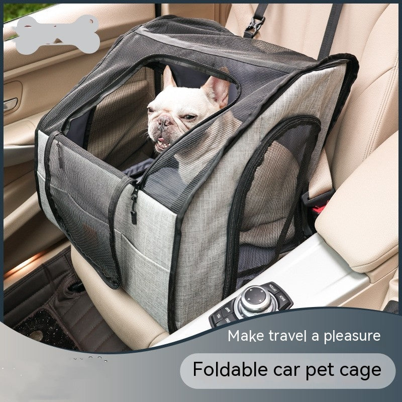 Pet Car Supplies Dog Dog Cage Nest Go Out Portable - shoptrendbeast.com