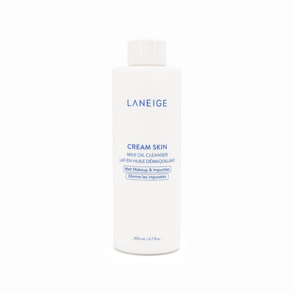 LANEIGE Cream Skin Milk Oil Cleanser 200ml - Missing Pump Top & Imperfect Box