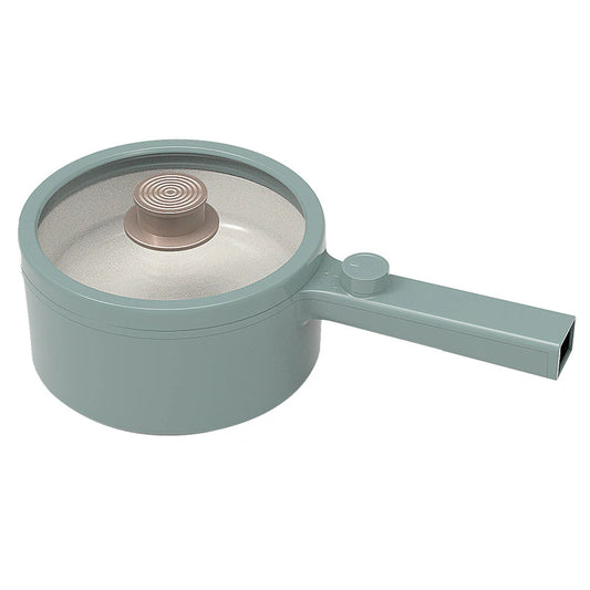 Electric Hot Pot Cooking 1.5L Portable Nonstick Pan Ramen Cooker Multi-Function Noodle Pot Saucepan