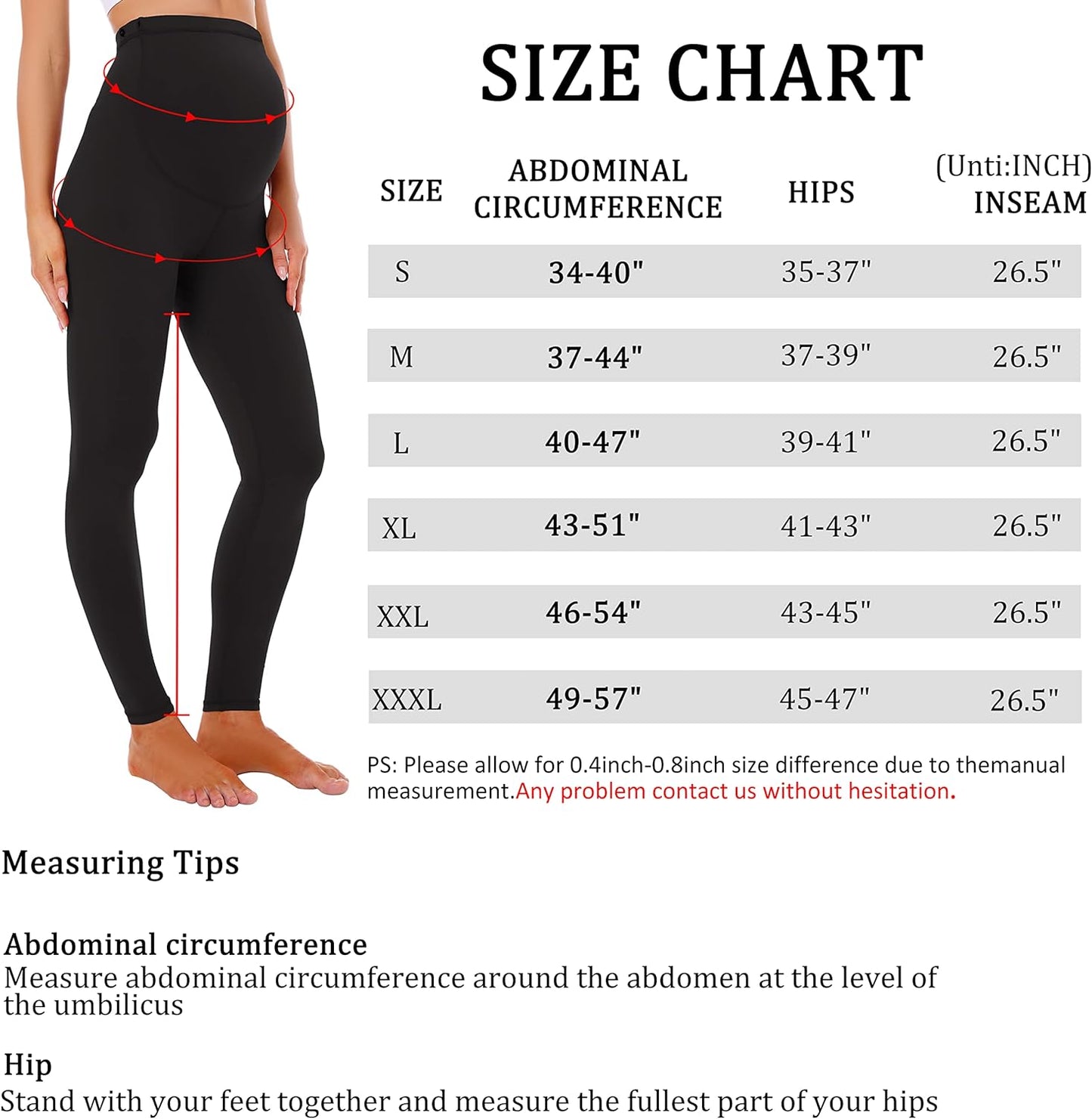 Women'S Maternity Leggings over the Belly Pregnancy Active Workout Yoga Tights Pants