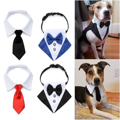 Hot Sale Cute Cotton Adjustable Dog Necktie Pet Accessories