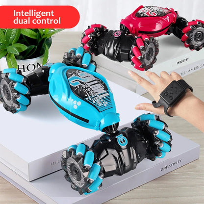 RC Car with LED Light Remote Control Car Watch Hand Gestures 360° Rotating Climbing Car Drift Electronic Adults Kid Toys Gift